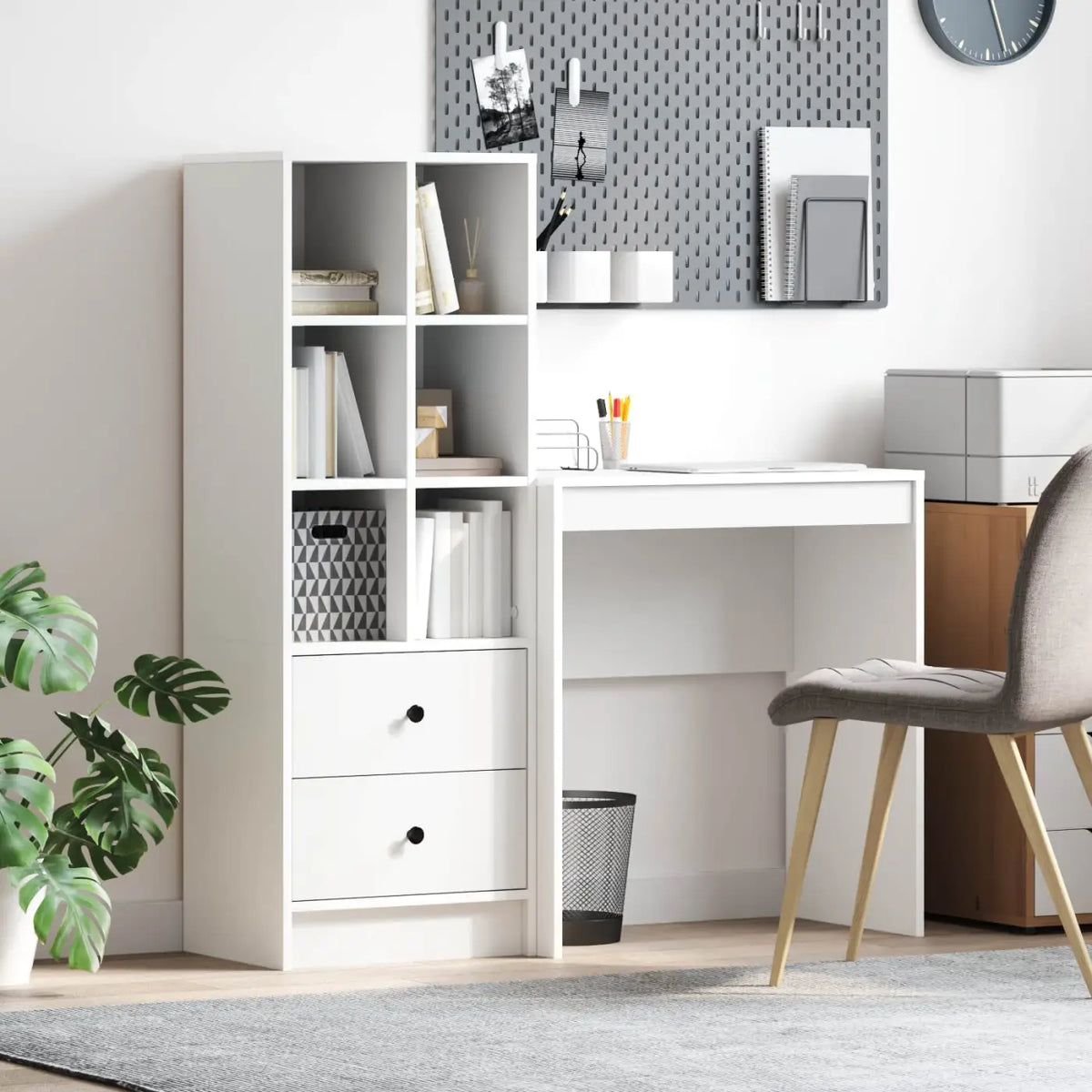 Bureau Blanc 115,5 x 40 x 127 cm 2 pc - XIOS
