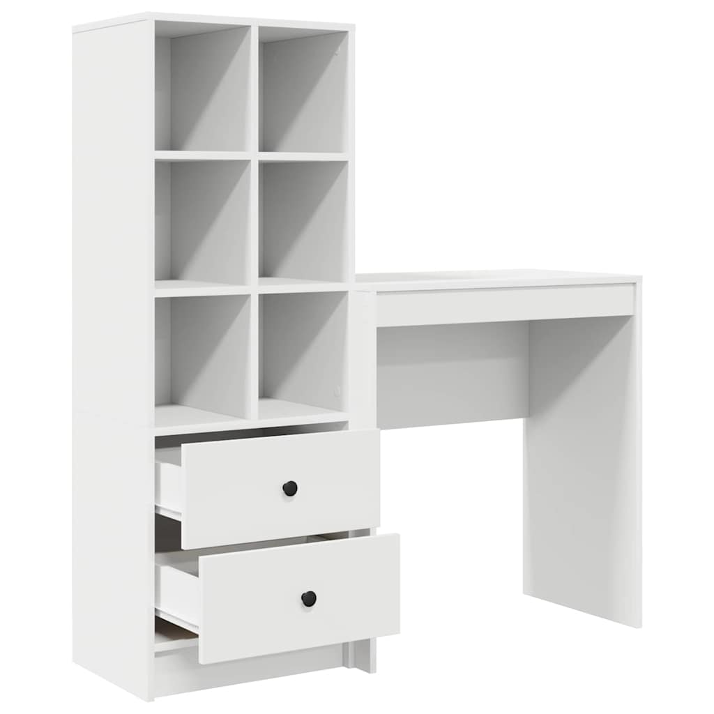 Bureau avec tiroir 2 pcs Blanc - XIOS