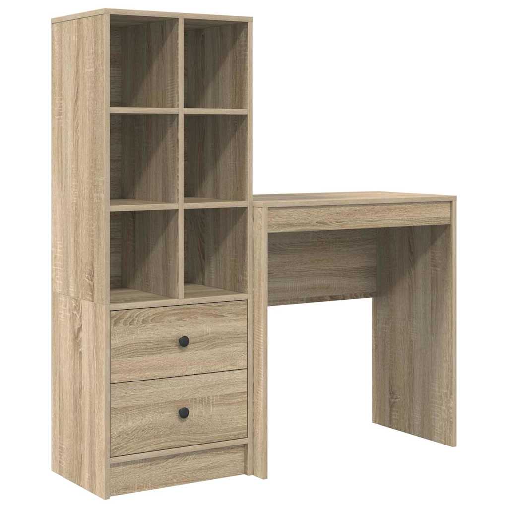 Bureau avec rangement 2 pcs Chêne Sonoma 70 x 40 x 76 cm - XIOS