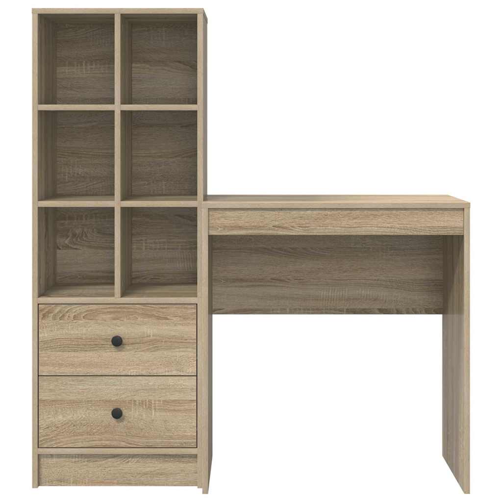 Bureau avec rangement 2 pcs Chêne Sonoma 70 x 40 x 76 cm - XIOS