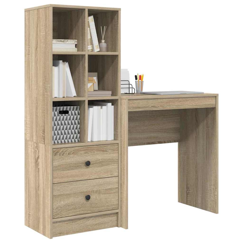Bureau avec rangement 2 pcs Chêne Sonoma 70 x 40 x 76 cm - XIOS