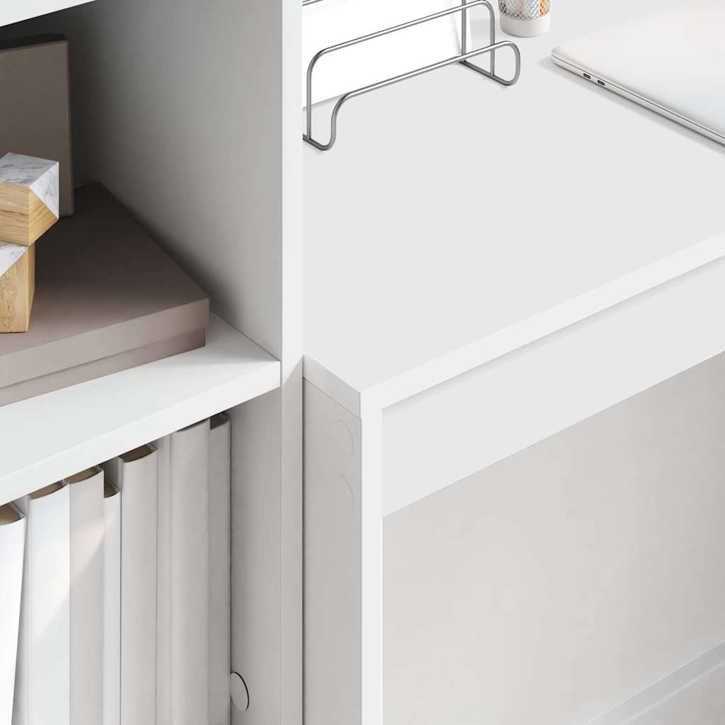 Bureau avec tiroir 2 pcs Blanc - XIOS