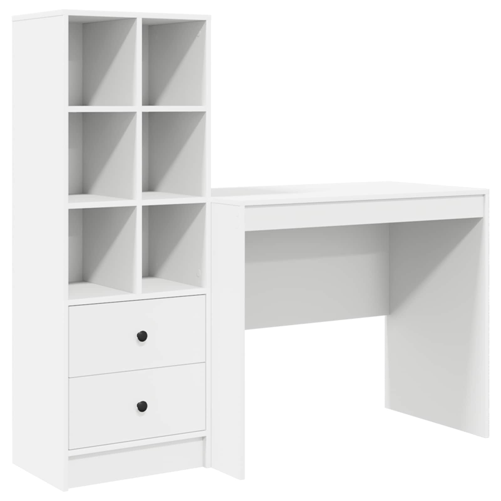 Bureau Blanc 135,5 x 50 x 127 cm 2 pc - XIOS