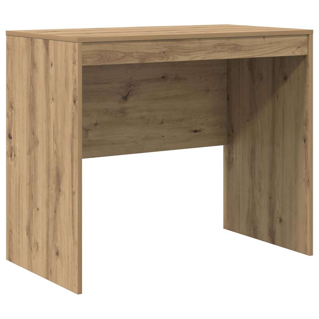 Bureau avec rangement 2 pcs chêne artisanal 90 x 50 x 76 cm - XIOS