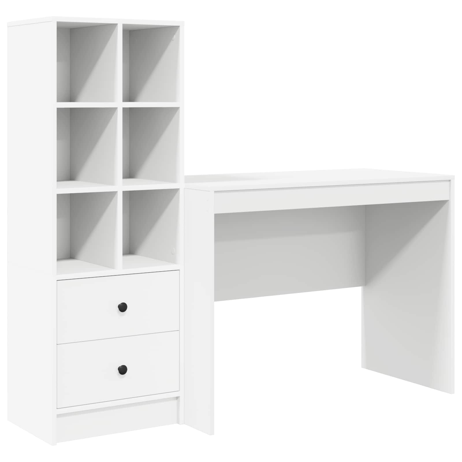 Bureau Blanc 145.5 x 50 x 127 cm 2 pc - XIOS