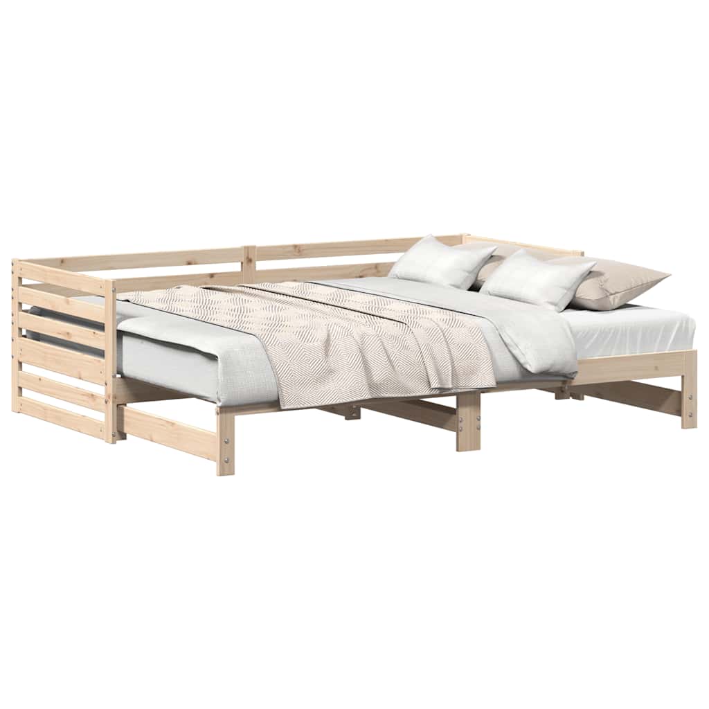 Lit de jour avec lit gigogne sans matelas 80x200 cm - XIOS