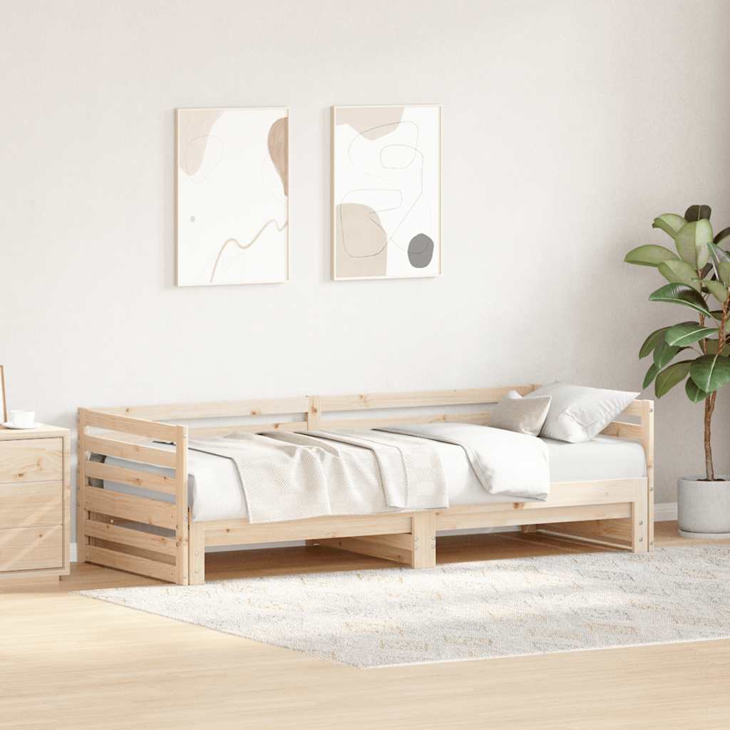 Lit de jour avec lit gigogne sans matelas 80x200 cm - XIOS