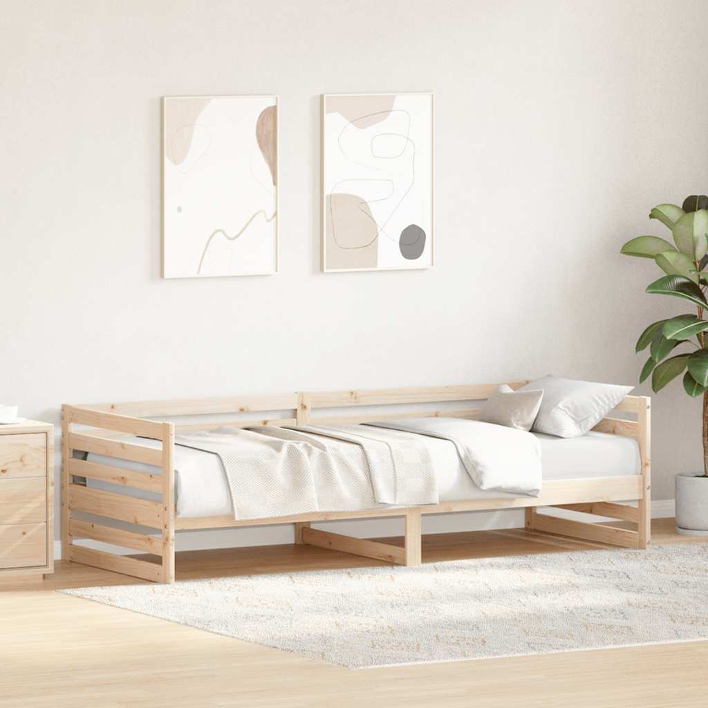 Lit de jour sans matelas 80x200 cm en pin massif - XIOS