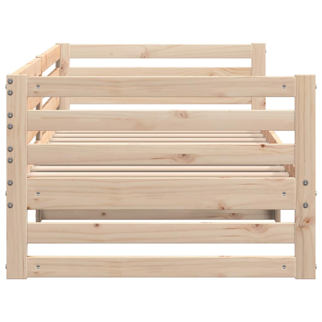 Lit de jour sans matelas 80x200 cm en pin massif - XIOS