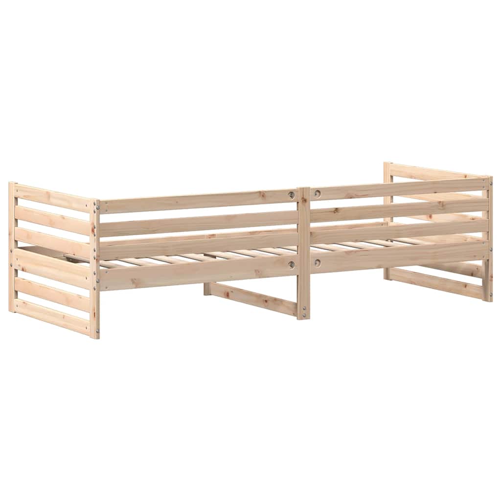 Lit de jour sans matelas 80x200 cm en pin massif - XIOS