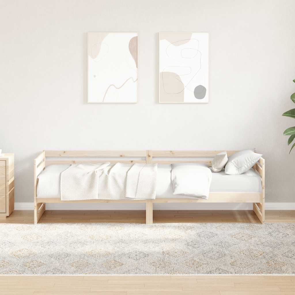 Lit de jour sans matelas 80x200 cm en pin massif - XIOS