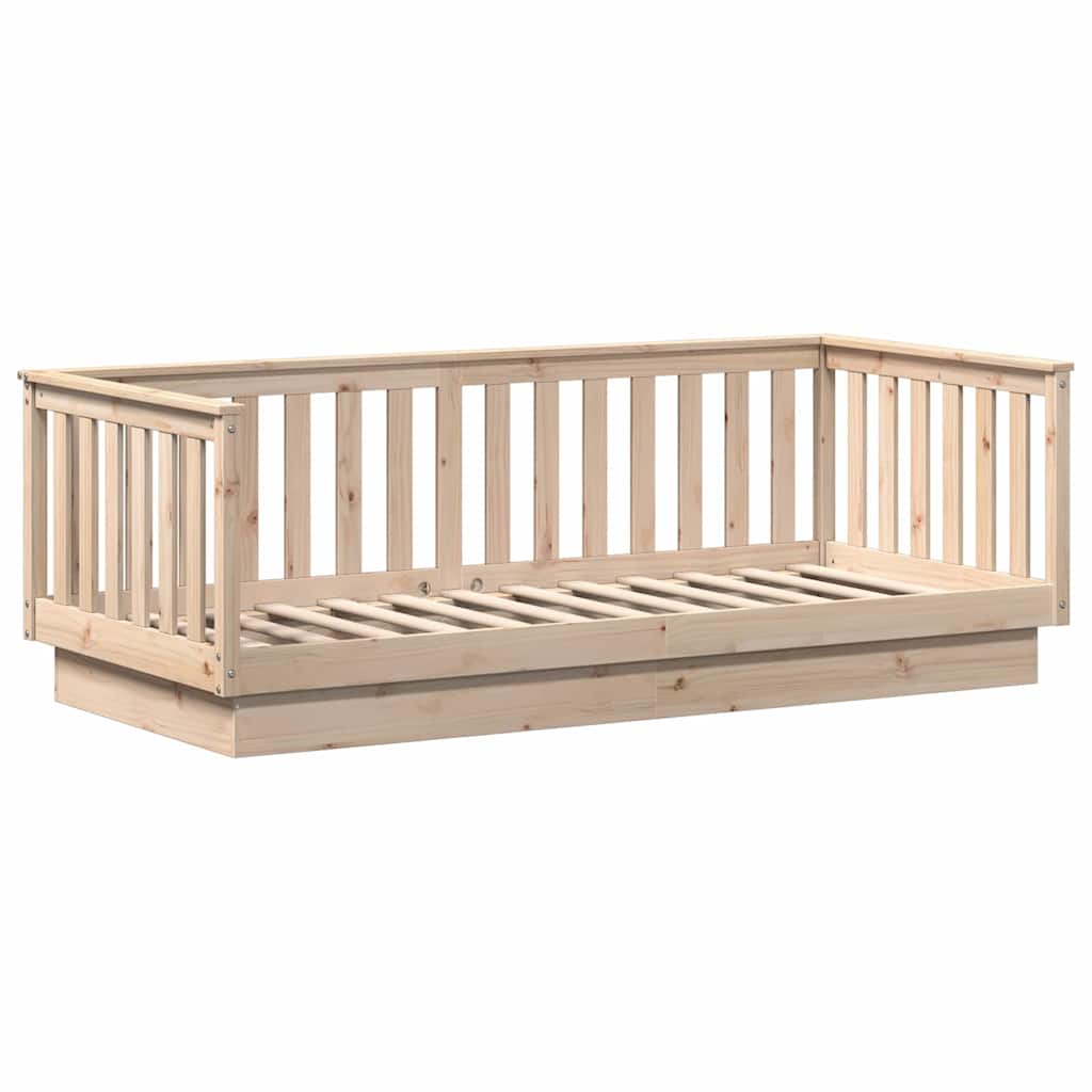 Lit de jour sans matelas 90x200 cm en pin massif - XIOS