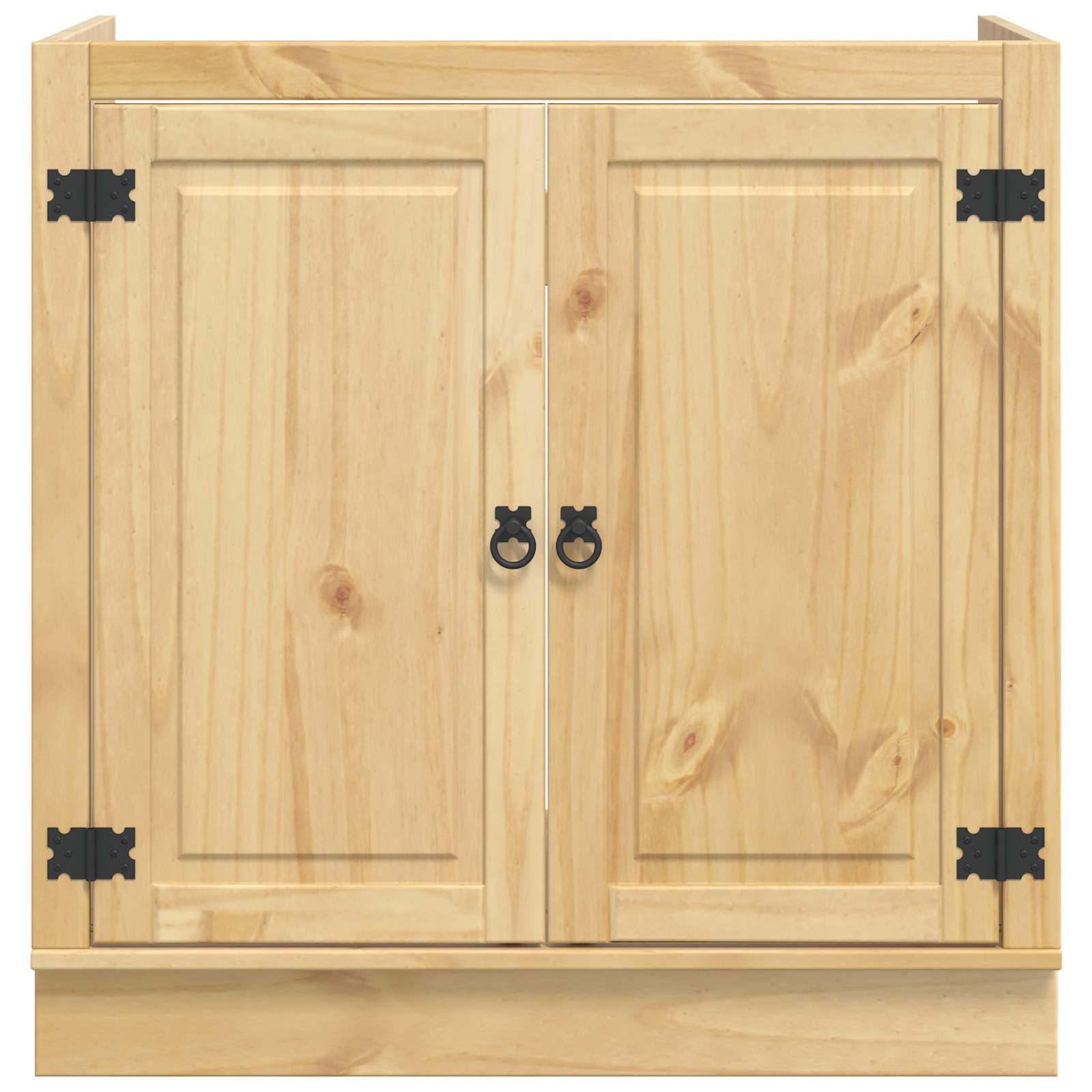 Armoire SKI Brun Miel 80 x 46 x 81 cm Pin massif - XIOS