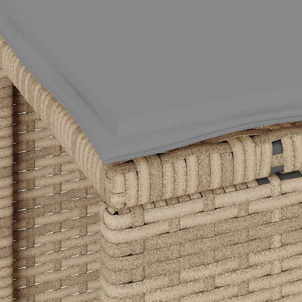 Ensemble de salle à manger pour jardin Beige polyrotin - XIOS