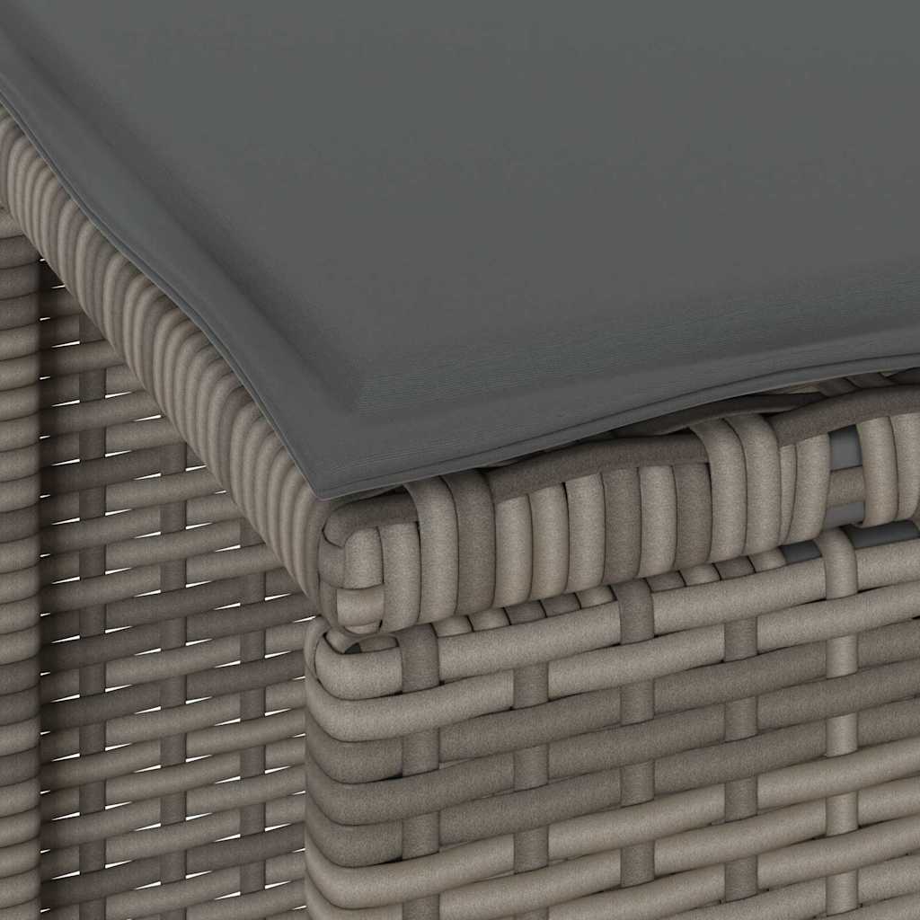 Ensemble de salle à manger pour jardin Gris polyrotin - XIOS