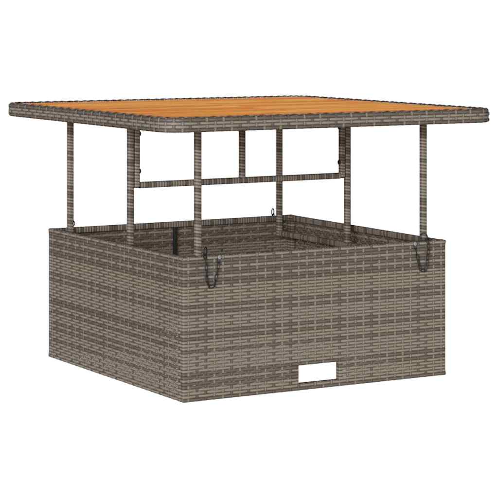Ensemble de salle à manger pour jardin Gris polyrotin - XIOS