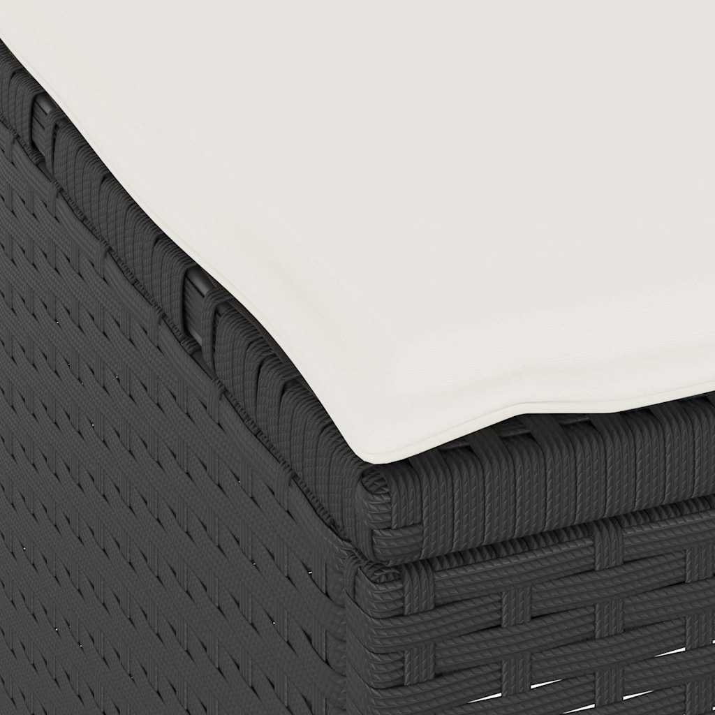 Ensemble de salle à manger pour jardin Noir polyrotin - XIOS