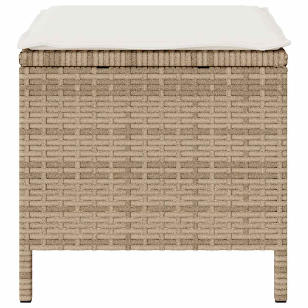 Ensemble de salle à manger pour jardin Beige polyrotin - XIOS