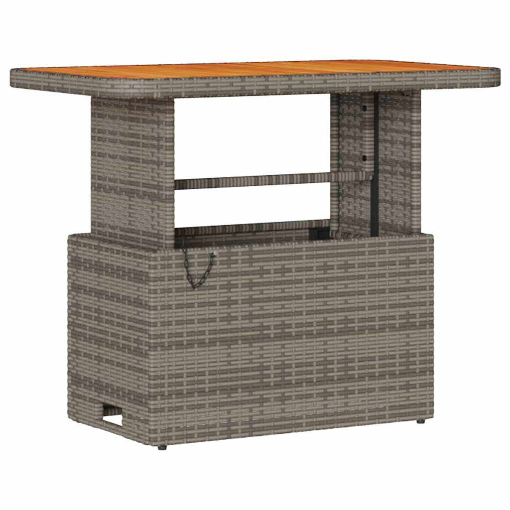 Ensemble de salle à manger pour jardin Gris polyrotin - XIOS