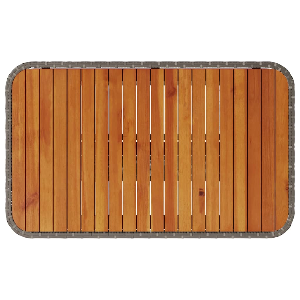 Ensemble de salle à manger pour jardin Gris polyrotin - XIOS