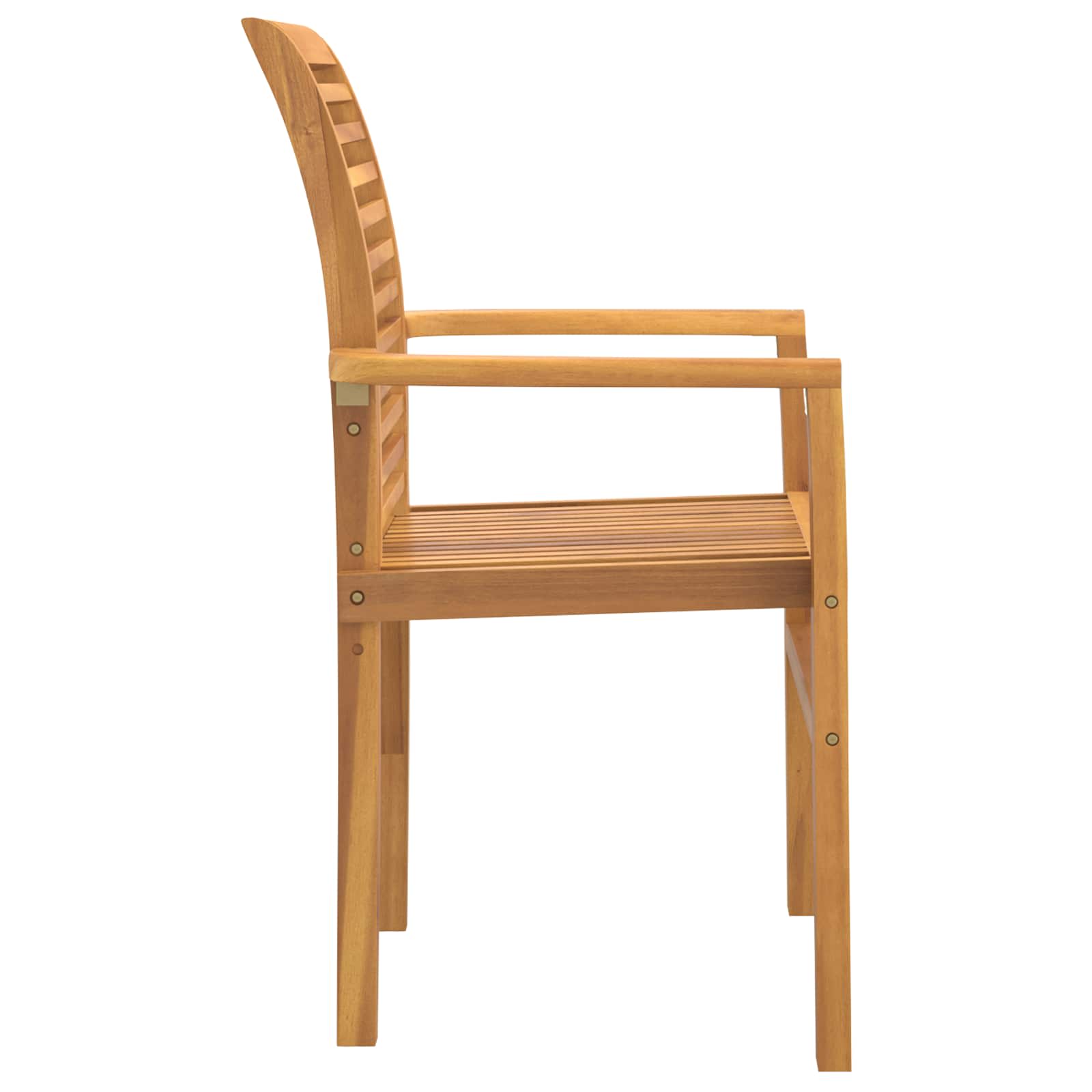Chaise de salle à manger 4 pcs Marron 62 x 55 x 94 cm - XIOS