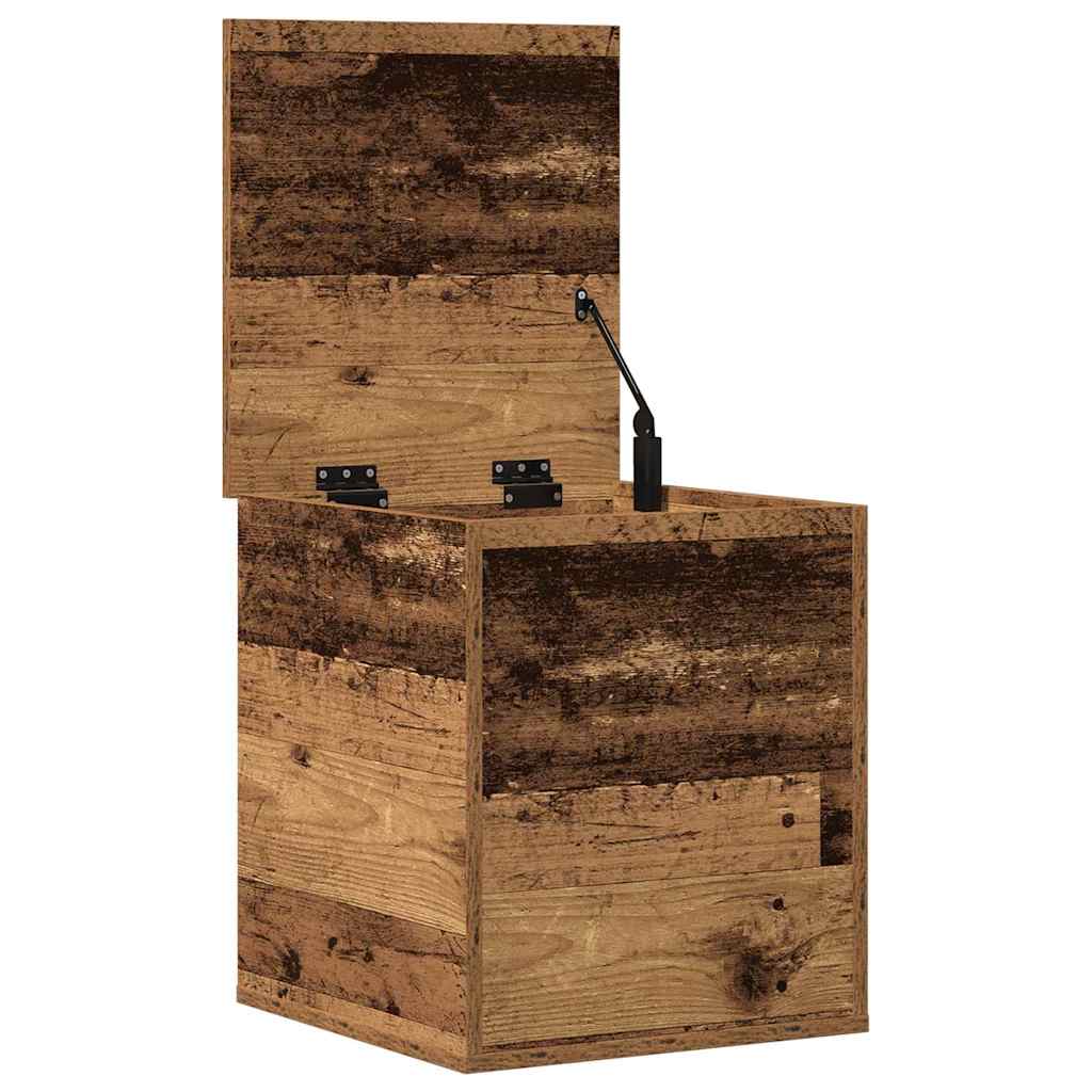 Boîte de Rangement avec stockage Bois Ancien 40 x 42 x 46 cm