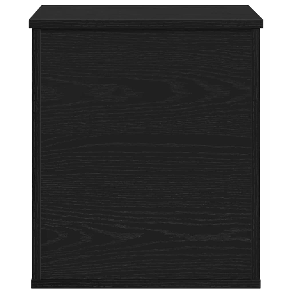 Boîte de Rangement Chêne noir 40 x 42 x 46 cm Bois d'ingénierie