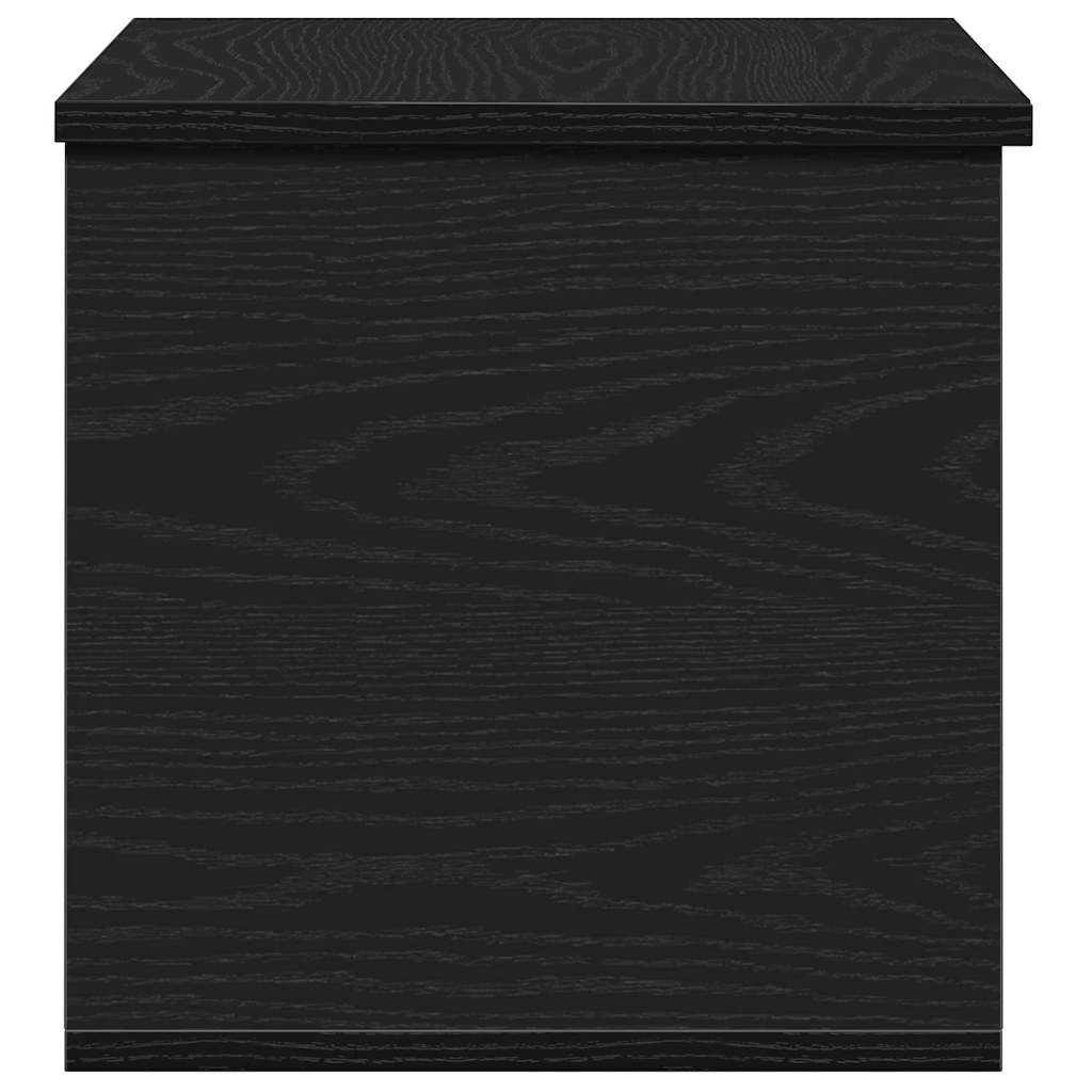 Boîte de Rangement Chêne noir 60 x 35 x 35 cm Bois d'ingénierie