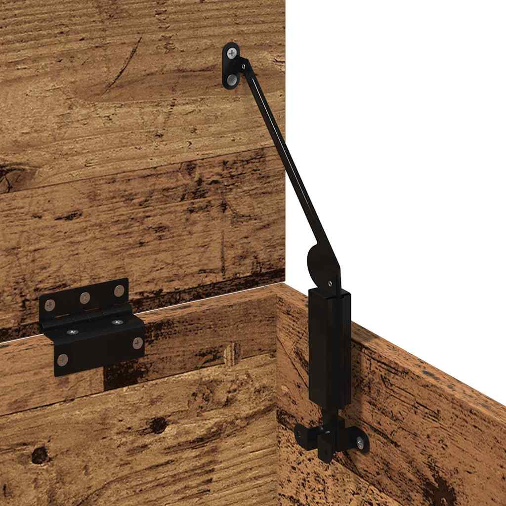 Boîte de Rangement avec stockage Bois Ancien 90 x 35 x 35 cm