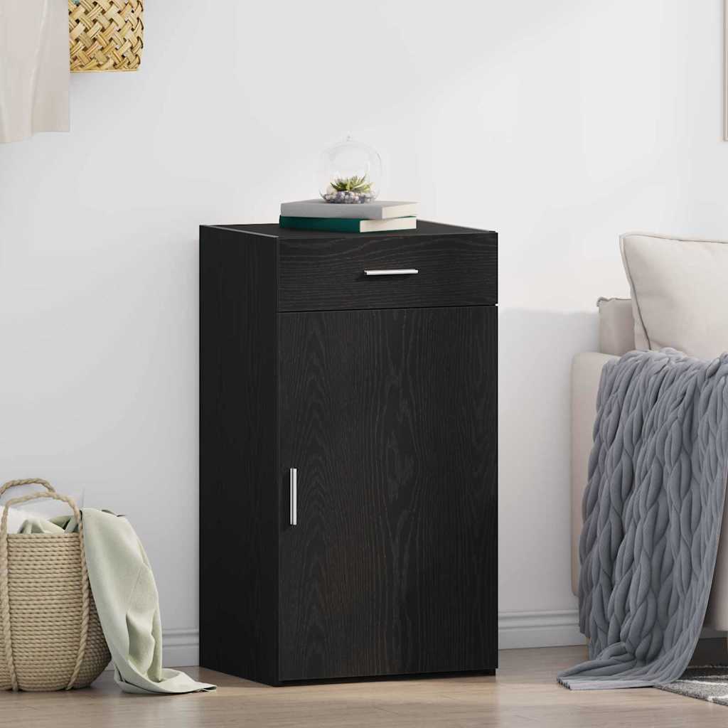 Buffet Chêne noir 50 x 42,5 x 93 cm Bois d'ingénierie - XIOS