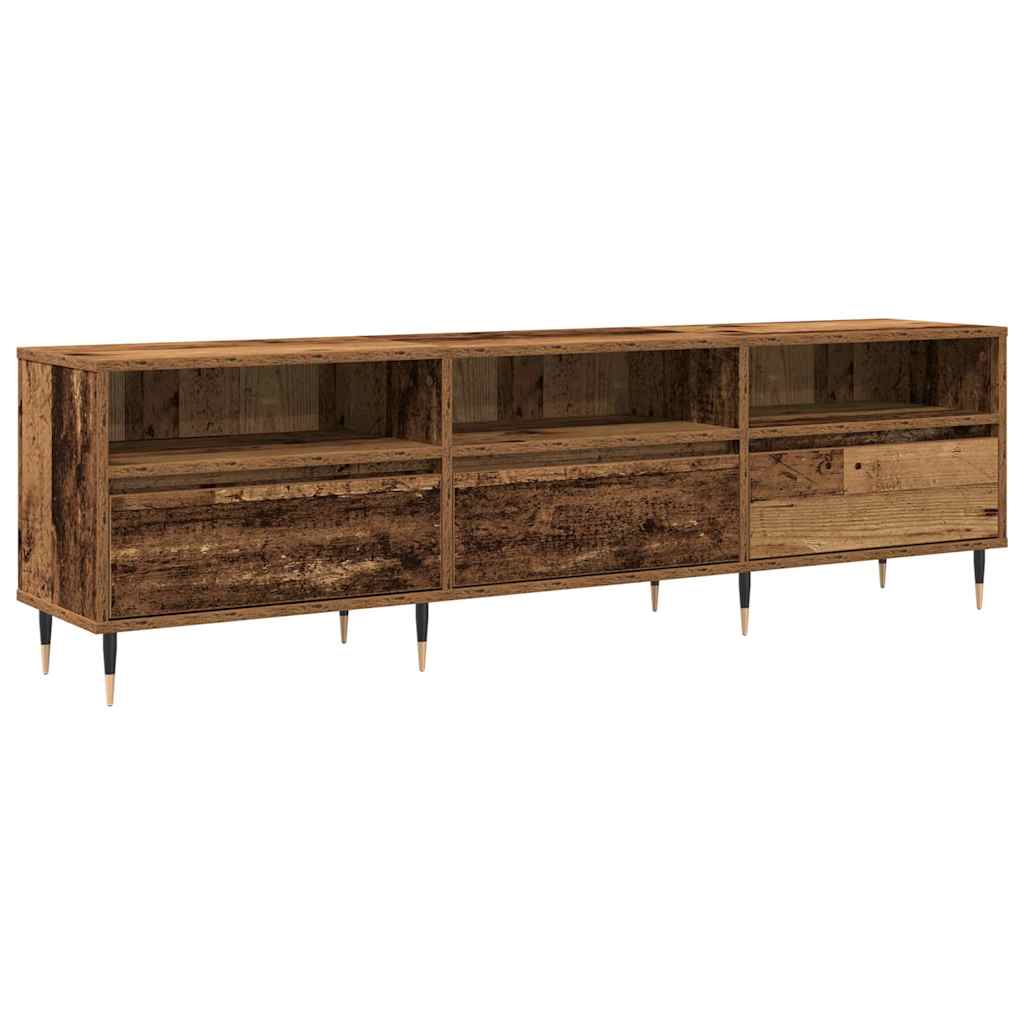 Meuble TV Bois Ancien 150 x 30 x 45 cm Bois d'ingénierie