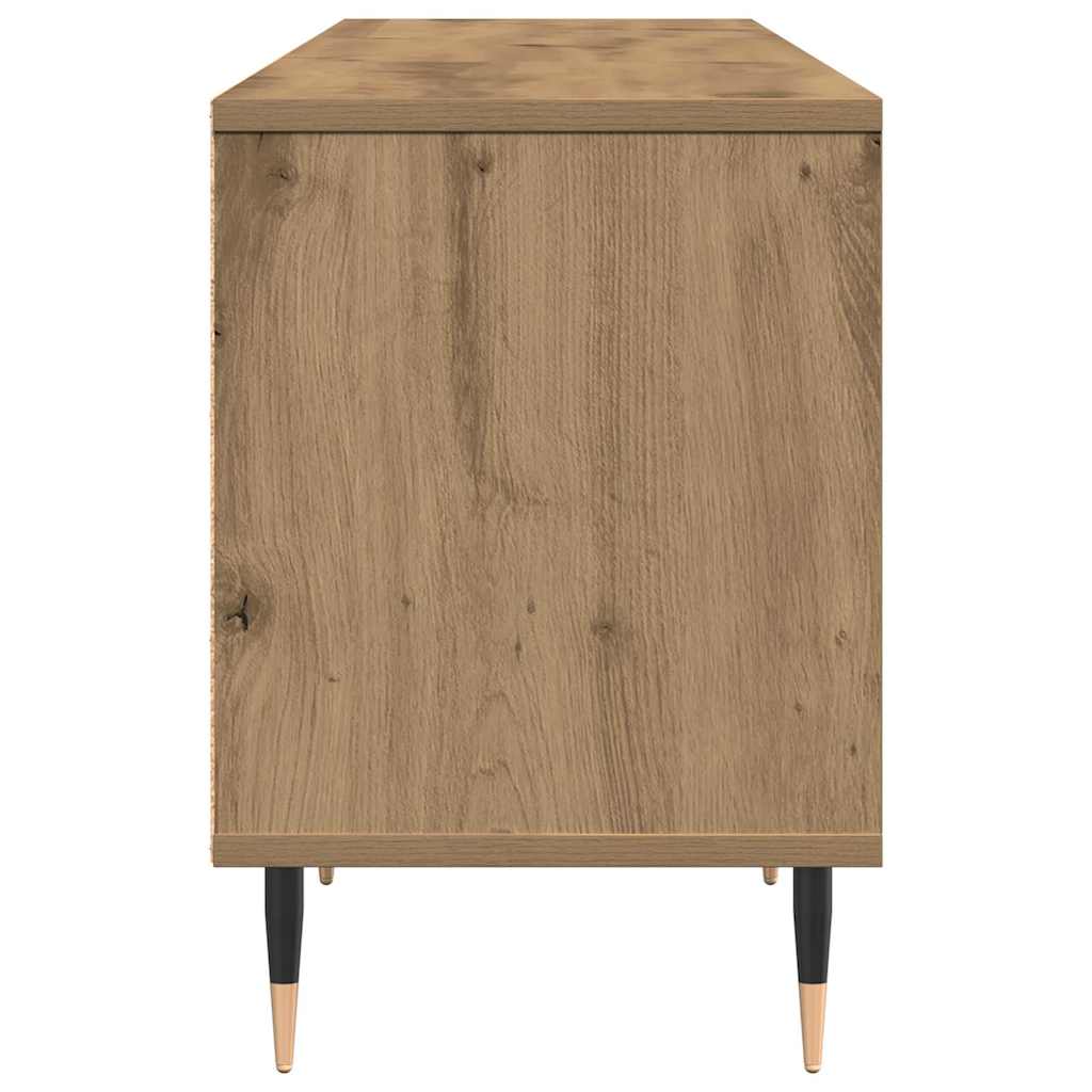 Meuble TV Chêne artisanal 150 x 30 x 45 cm Bois d'ingénierie - XIOS