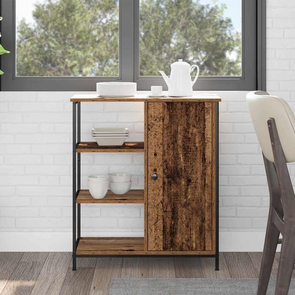 Buffet Bois ancien 70 x 30 x 80 cm - XIOS