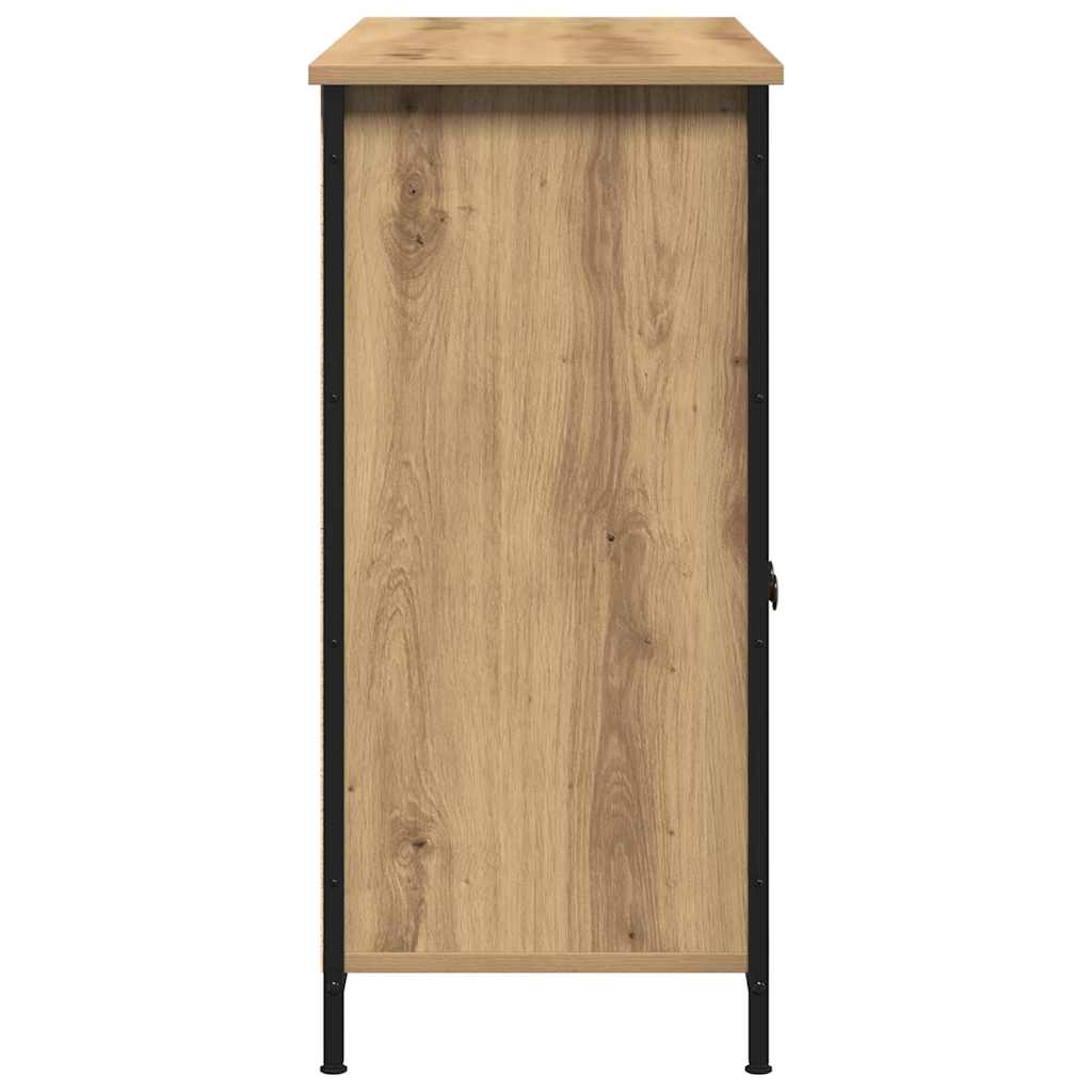 Buffet chêne artisanal 100 x 35 x 75 cm Bois d'ingénierie - XIOS