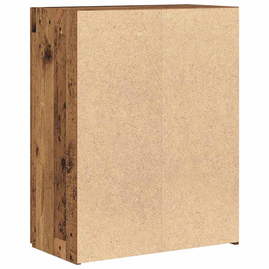 Cabinet de Bureau Bois ancien 60 x 32 x 77.5 Bois d'ingénierie - XIOS