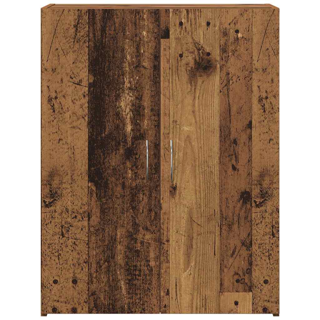 Cabinet de Bureau Bois ancien 60 x 32 x 77.5 Bois d'ingénierie - XIOS