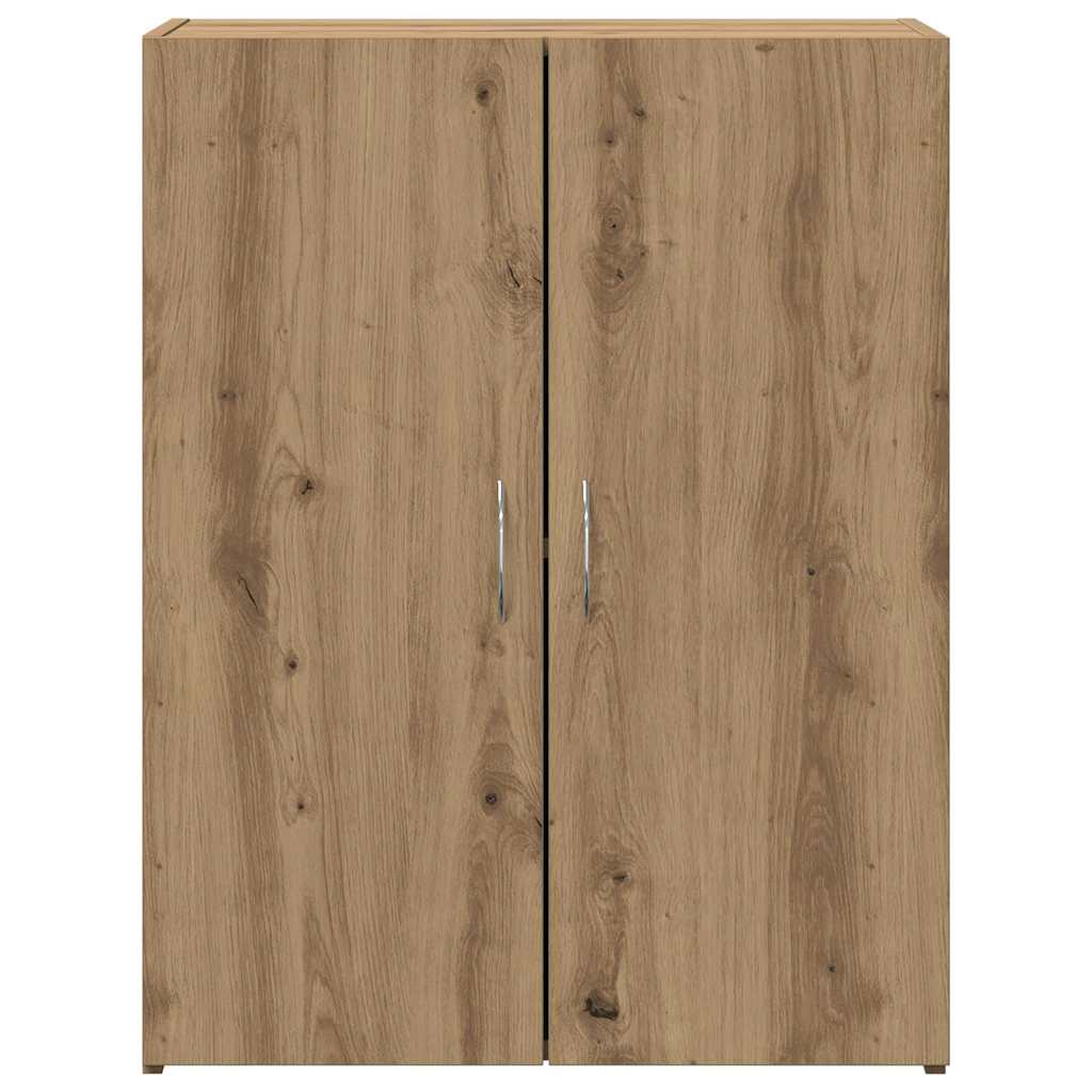 Cabinet de Bureau avec étagère chêne artisanal 60 x 32 x 77.5 - XIOS