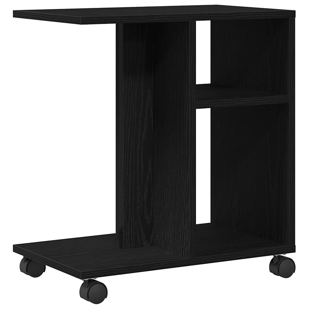 Table d'appoint Chêne noir 50 x 30 x 55 cm Bois d'ingénierie - XIOS