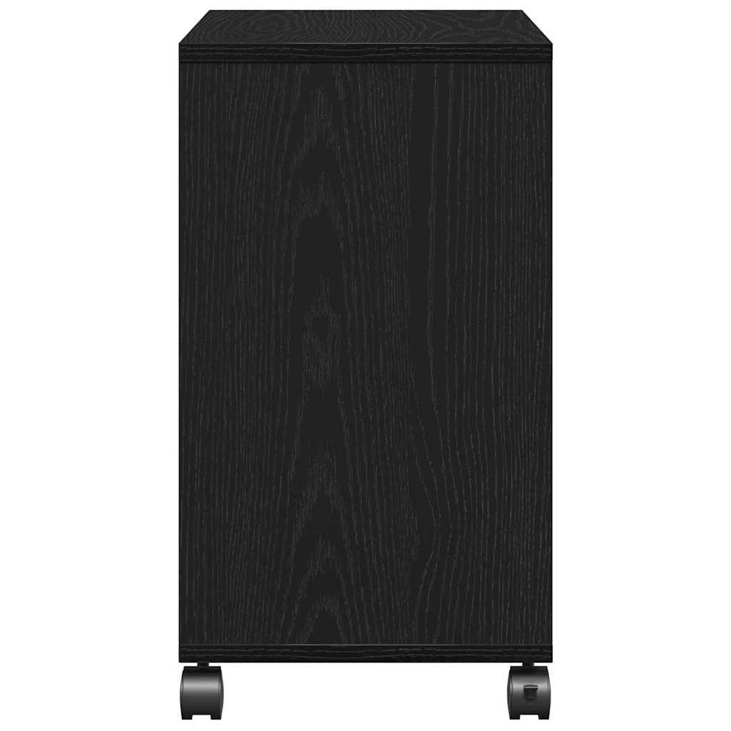 Table d'appoint Chêne noir 50 x 30 x 55 cm Bois d'ingénierie - XIOS