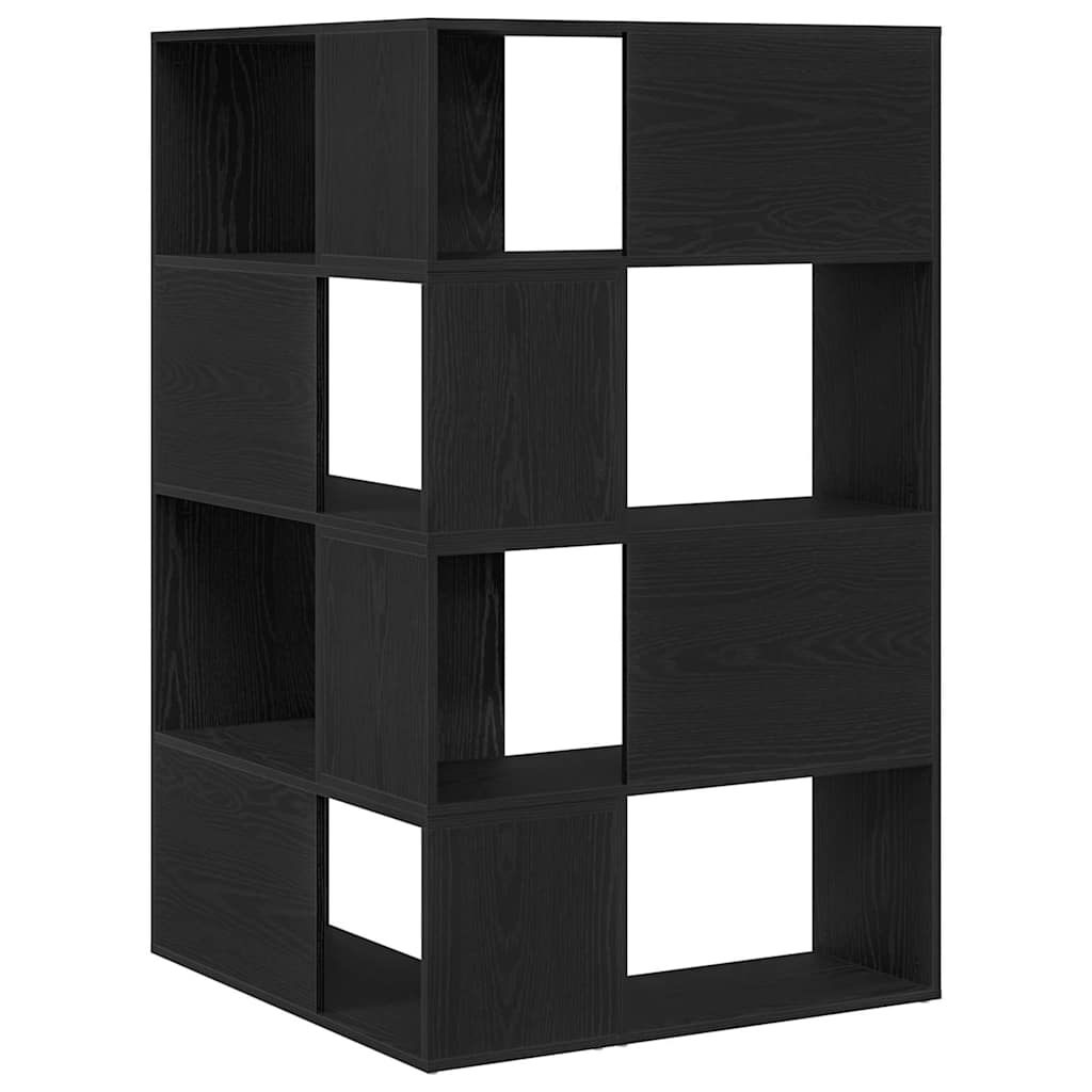 Bibliothèque Chêne noir 140 x 30 x 140 cm Bois d'ingénierie - XIOS