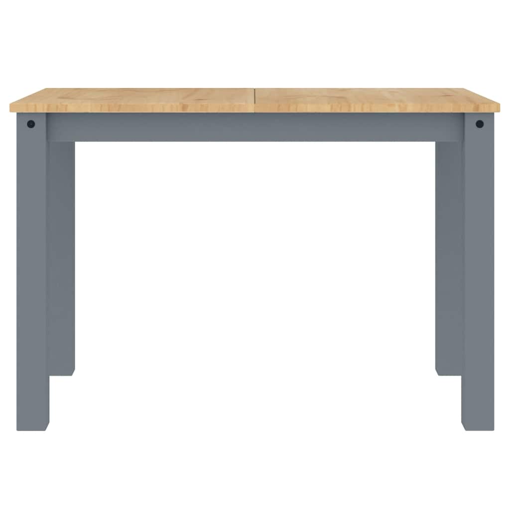 Ensemble à manger PANAMA 3 pcs gris bois de pin massif - XIOS