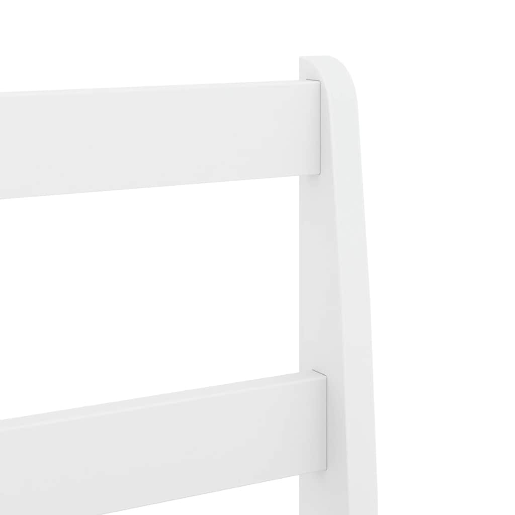 Ensemble à manger Panama 5 pcs blanc bois de pin massif - XIOS