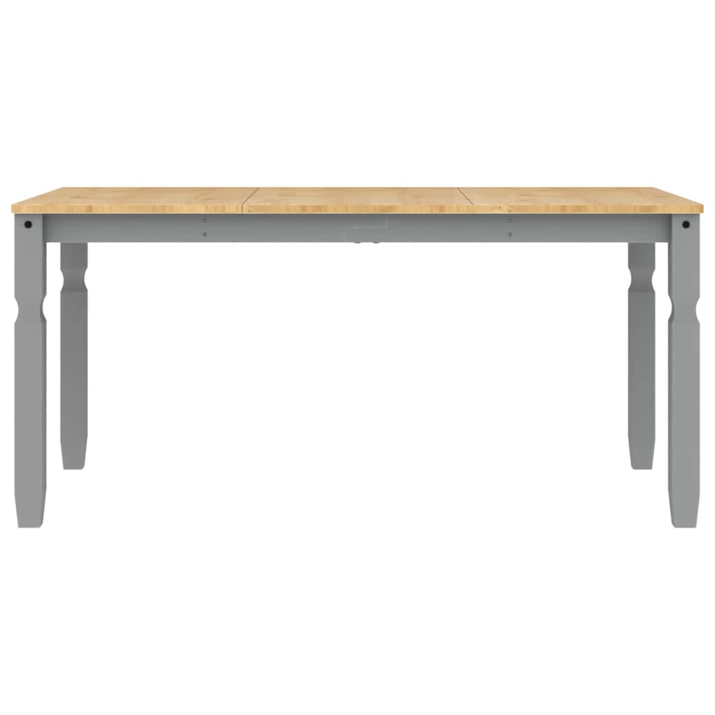 Ensemble à manger Panama 5 pcs gris bois de pin massif - XIOS