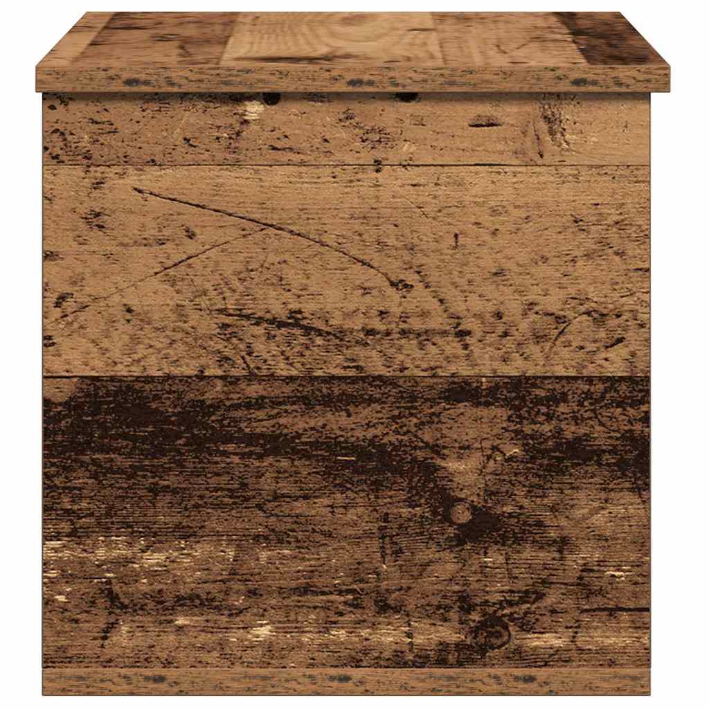 Boîte de Rangement avec stockage Bois Ancien 60 x 35 x 35 cm
