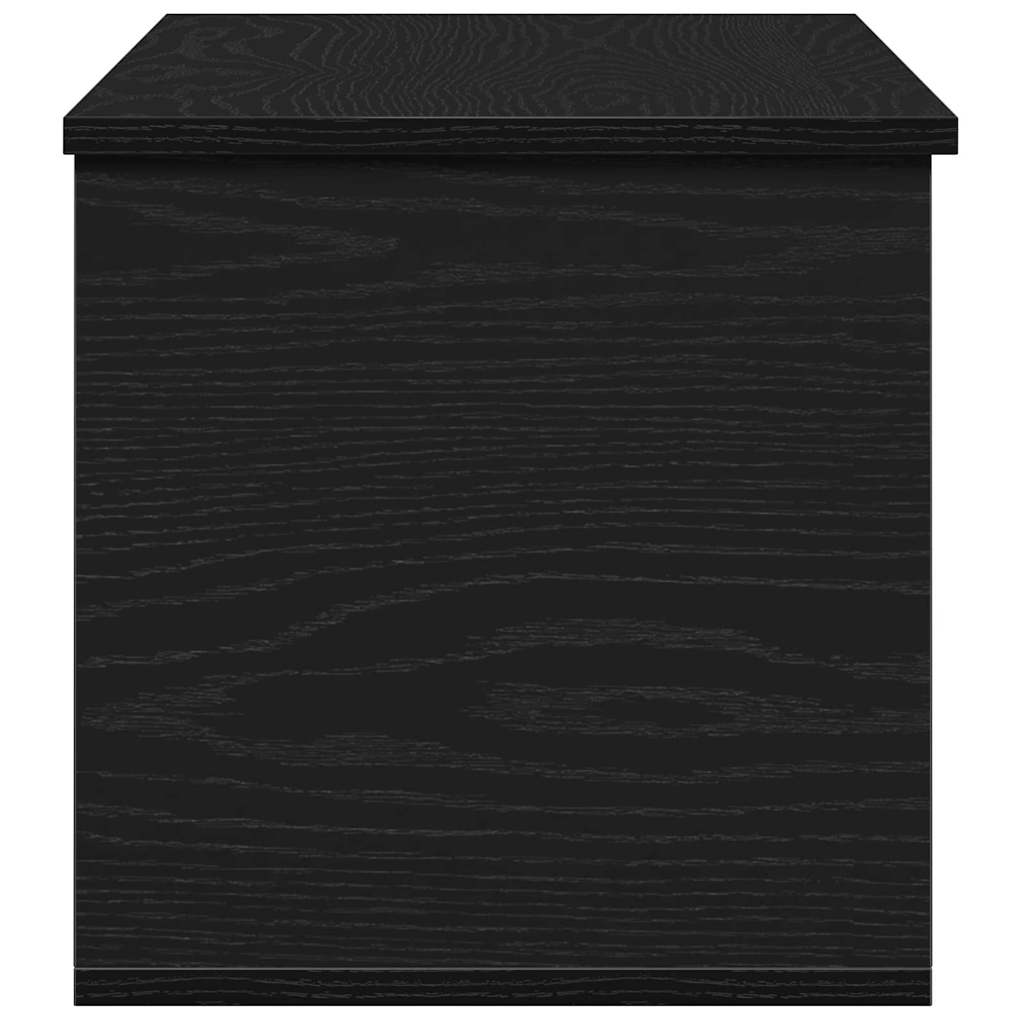 Boîte de Rangement Chêne noir 90 x 35 x 35 cm Bois d'ingénierie
