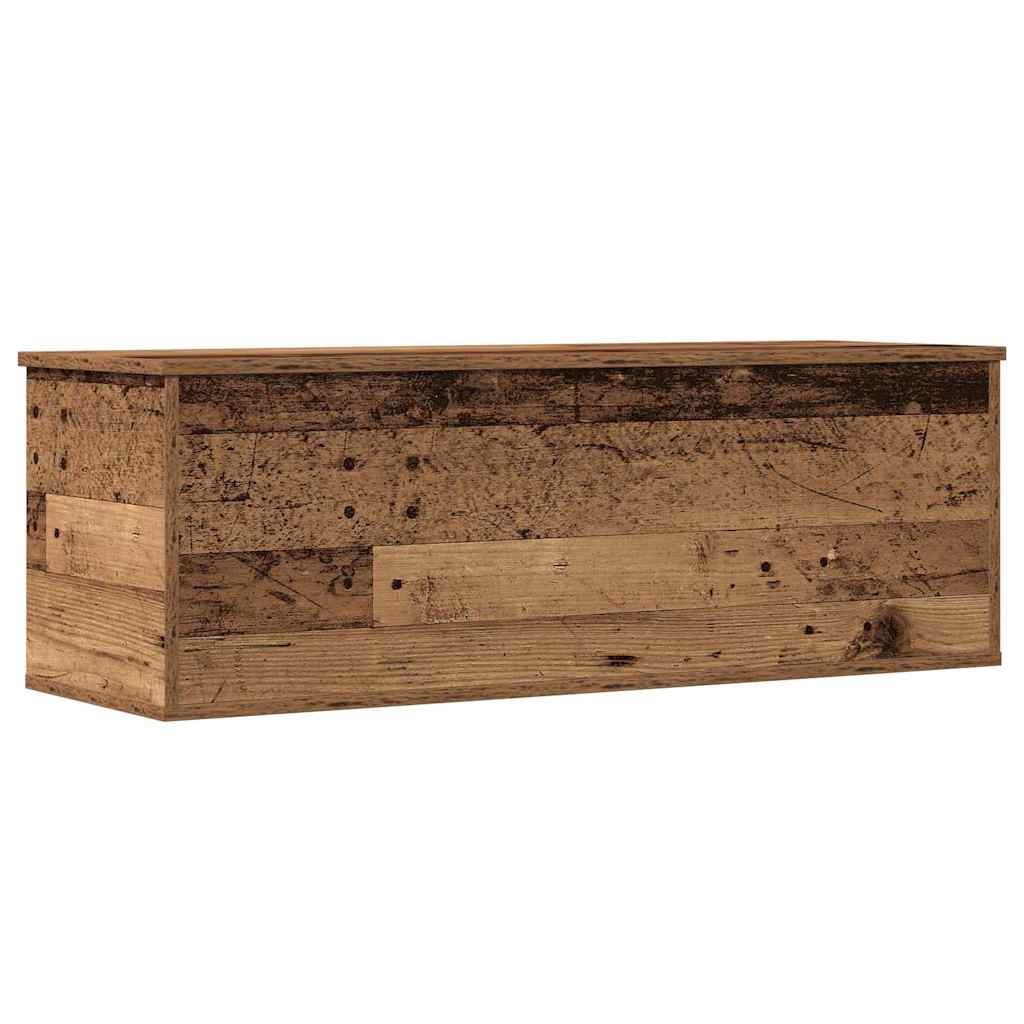 Boîte de Rangement avec stockage Bois Ancien 102 x 35 x 35 cm - XIOS
