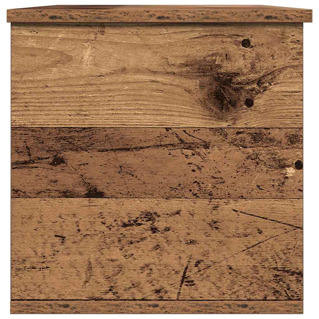 Boîte de Rangement avec stockage Bois Ancien 102 x 35 x 35 cm - XIOS
