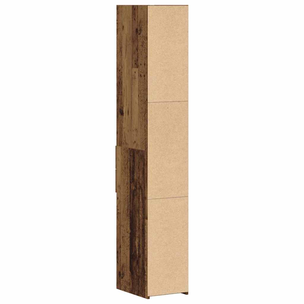 Haut Armoire Bois ancien 30 x 42.5 x 185 cm Bois d'ingénierie - XIOS
