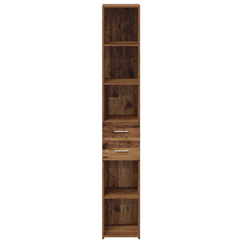 Haut Armoire Bois ancien 30 x 42.5 x 185 cm Bois d'ingénierie - XIOS