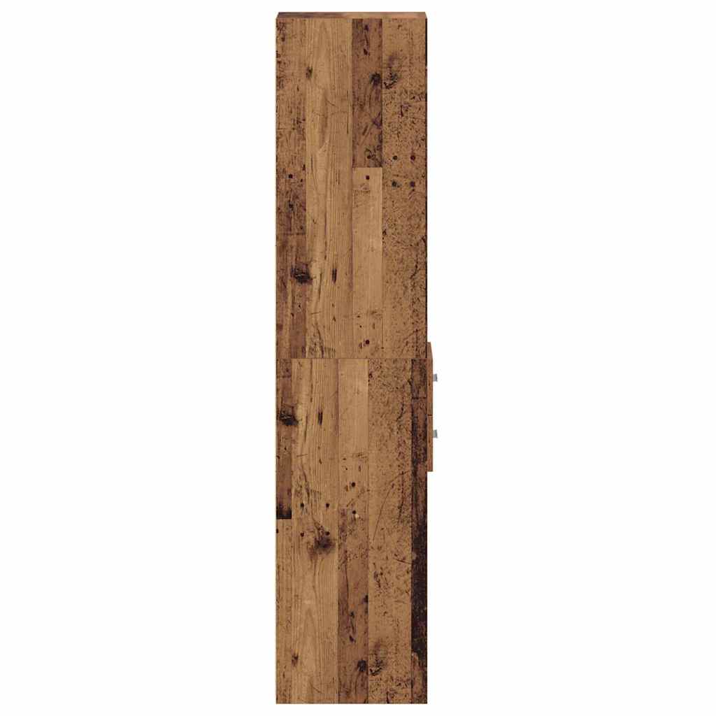 Haut Armoire Bois ancien 30 x 42.5 x 185 cm Bois d'ingénierie - XIOS